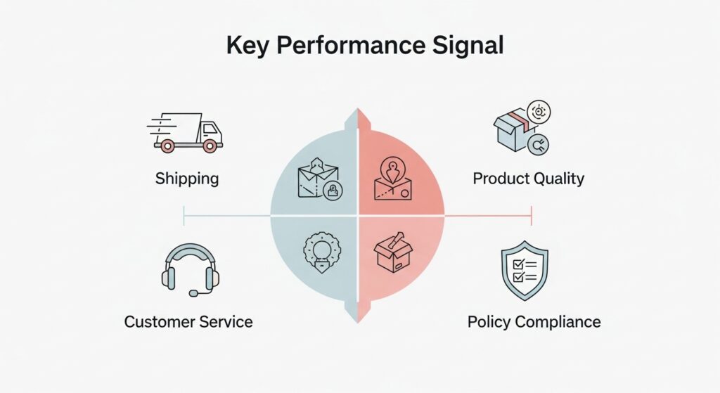 The Four Performance Signals TikTok Uses to Score Your Shop